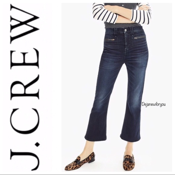 J. Crew Denim - J. Crew Point Sur Denim Cropped Jeans